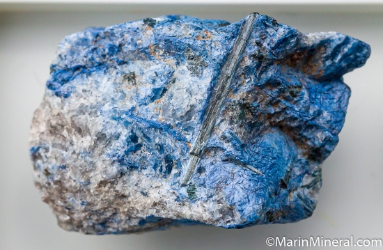 Dumortierite from Moramanga, Madagascar [db_pics/pics/CT295a.jpg]