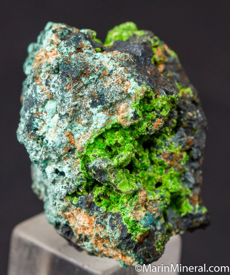 Arthurite from Copper Stope, Majuba Hill Mine, Pershing Co., Nevada, USA [db_pics/pics/CT377b.jpg]