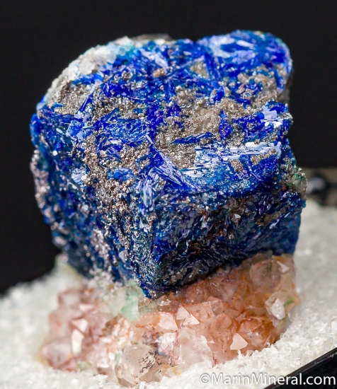 Linarite and Anglesite after Galena from Blanchard Mine, Socorro Co., New Mexico, USA [db_pics/pics/CT577b.jpg]