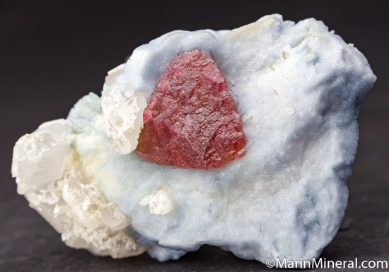 Tourmaline with Albite from Badakhshan, Afghanistan [db_pics/pics/CT801e.jpg]