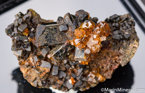 Grossular, Augite, Quartz from Vesper Peak, Snohomish Co., Washington, USA [db_pics/pics/CT807c.jpg]