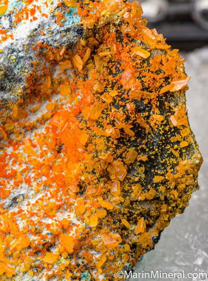 Wulfenite, Mimetite from Adelaida mine, San Antonio district, Vallenar, Huasco Province, Atacama Region, Chile [db_pics/pics/CT824d.jpg]