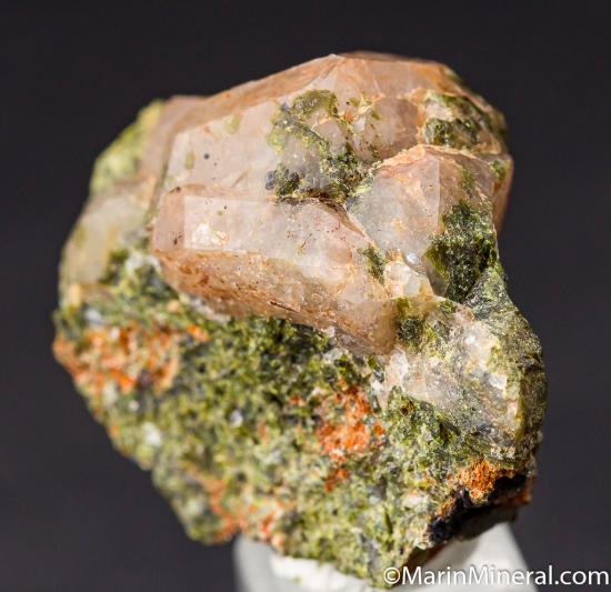 Quartz after Andradite from Garnet Hill Mine, Calaveras Co., California, USA [db_pics/pics/D282b.jpg]