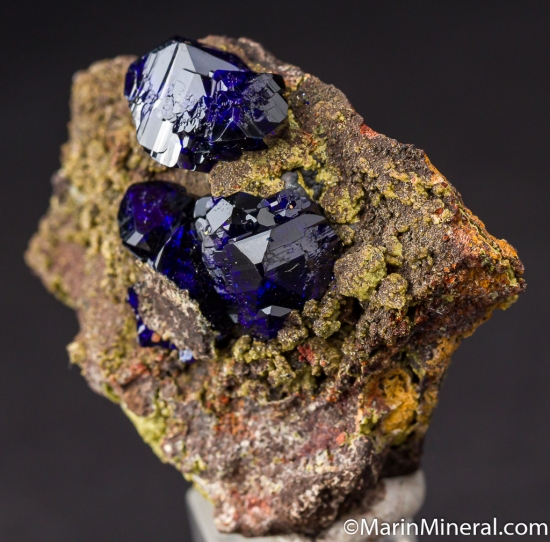 Azurite from Bisbee, Cochise Co., Arizona, USA [db_pics/pics/D603b.jpg]