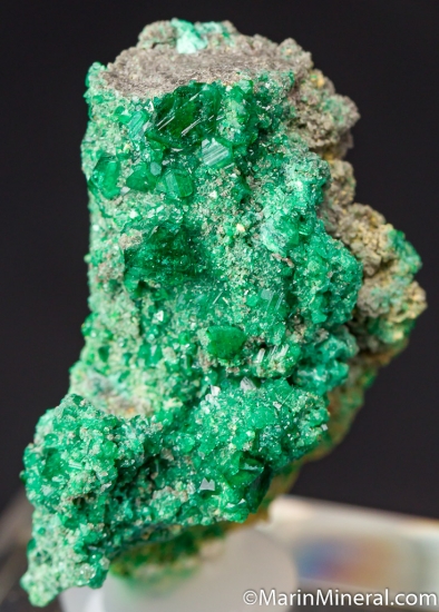 Cuprian Adamite with Ferrilotharmeyerite from Tsumeb, Namibia [db_pics/pics/D642c.jpg]