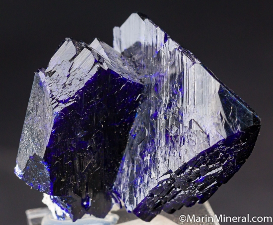 Azurite from Milpillas Miine, Cuitaca, Sonora, Mexico [db_pics/pics/D644a.jpg]