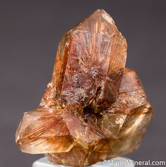 Smoky Quartz with Rutile inclusions from Novo Horizonte, Bahia, Brazil [db_pics/pics/J436b.jpg]