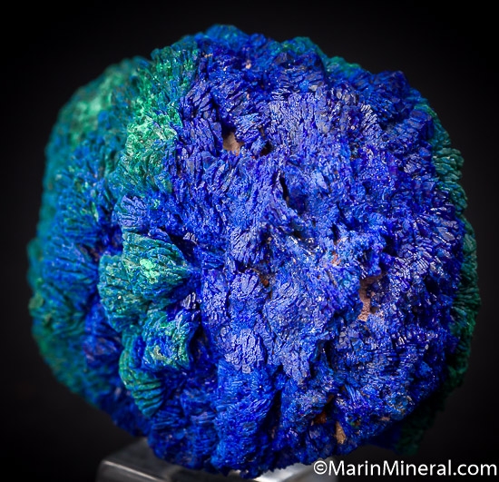 Azurite, Malachite from Shi Lu Copper Mine, Guangdong Province, China [db_pics/pics/J570b.jpg]