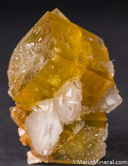 Quartz on Fluorite from Chebka sidi Said, Midelt, Meknes-Tafilalet Region, Morocco [db_pics/pics/J694a.jpg]