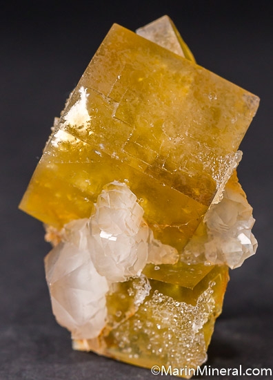 Quartz on Fluorite from Chebka sidi Said, Midelt, Meknes-Tafilalet Region, Morocco [db_pics/pics/J694b.jpg]