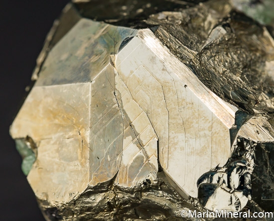 Pyrite with Tsavorite, Diopside from Merelani Hills, Arusha, Tanzania [db_pics/pics/J910d.jpg]