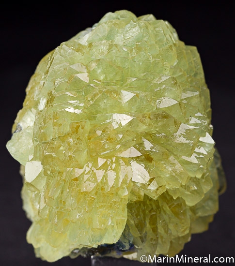 Prehnite with Tanzanite from Merelani Hills, Arusha, Tanzania [db_pics/pics/K237a.jpg]