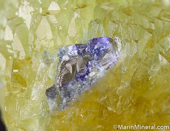 Prehnite with Tanzanite from Merelani Hills, Arusha, Tanzania [db_pics/pics/K237d.jpg]