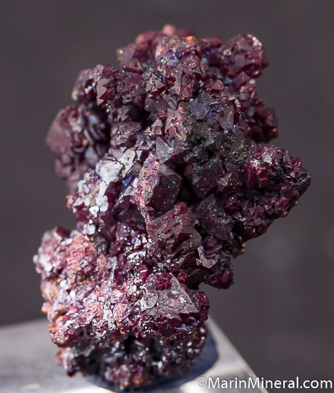 Cuprite on Copper from Bisbee, Arizona, USA [db_pics/pics/K278b.jpg]