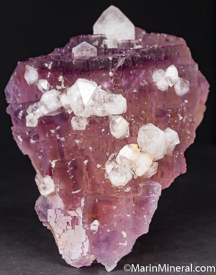 Quartz on Fluorite from Cave-in-Rock, Hardin Co., Illinois, USA [db_pics/pics/K456a.jpg]