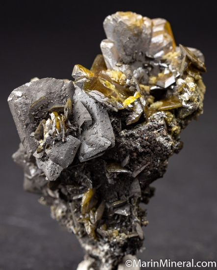 Wulfenite with Mimetite from Glove mine Mine, Santa Cruz Co., Arizona, USA [db_pics/pics/K697d.jpg]