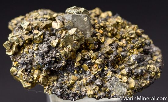 Apatite with Chalcopyrite from Zacatecas, Mexico [db_pics/pics/K909a.jpg]