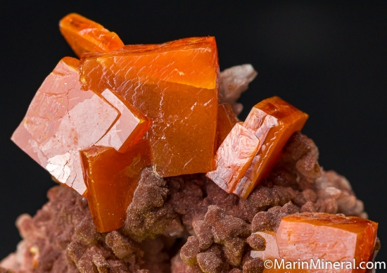 Wulfenite with Descloizite from Los Lamentos, Chihuahua, Mexico [db_pics/pics/K966c.jpg]