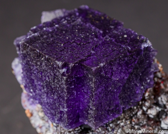 Fluorite on Sphalerite from Elmwood Mine, Carthage, Tennessee, USA [db_pics/pics/LL115d.jpg]