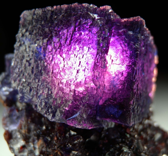 Fluorite on Sphalerite from Elmwood Mine, Carthage, Tennessee, USA [db_pics/pics/LL115e.jpg]