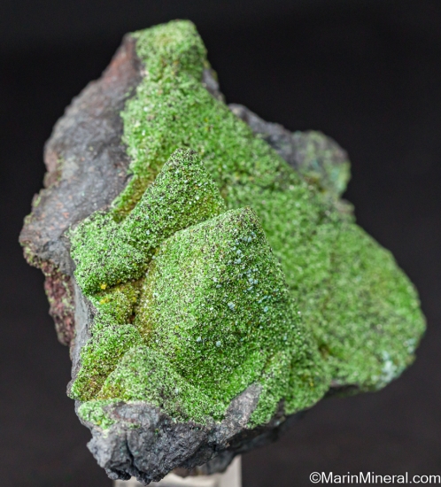 Duftite (?) on Tennantite from Tsumeb, Namibia [db_pics/pics/LL174c.jpg]