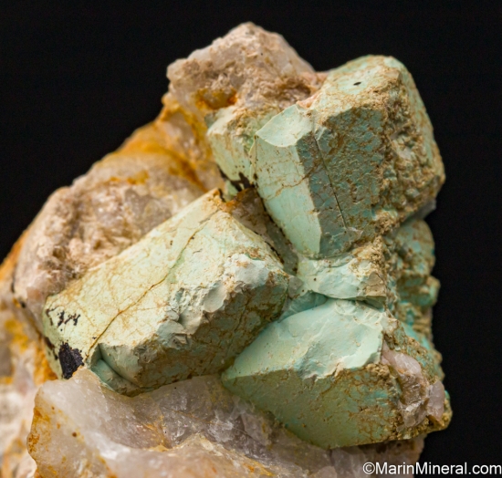 Turquoise after Beryl or Apatite from Apache Canyon Mines, Turquoise Mtns., San Bernadino Co., California [db_pics/pics/LL182d.jpg]