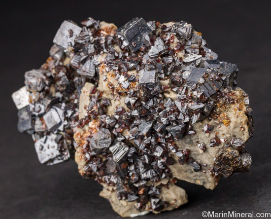 Sphalerite, Galena from Galena, Cherokee Co., Tri State District, Kansas, USA [db_pics/pics/LL228c.jpg]