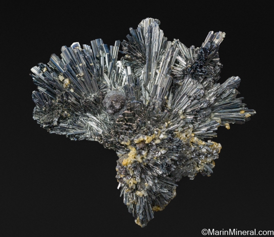 Stibnite from Baia Sprie, Felsobanya, Romania [db_pics/pics/LL322a.jpg]