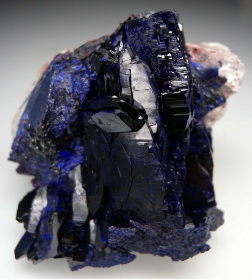 Azurite from Milpillas Mine, Cuitaca, Sonora, Mexico [db_pics/pics/LL404a.jpg]