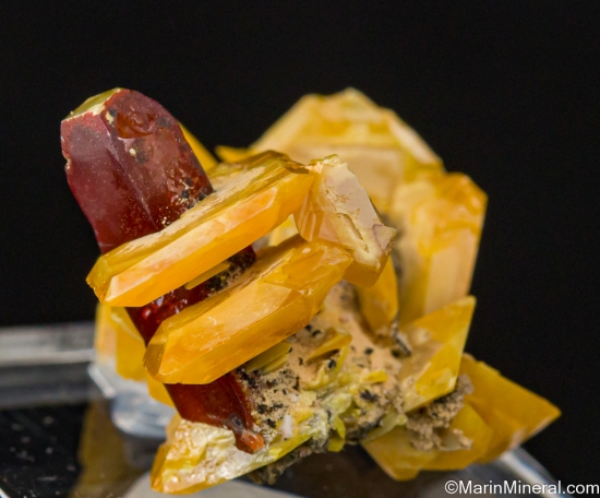 Wulfenite from Touissit, Morocco [db_pics/pics/LL521d.jpg]