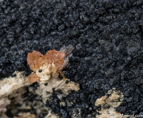 Hureaulite on Barbosalite from Cigana mine (Jocao mine), Galileia, Doce valley, Minas Gerais, Brazil [db_pics/pics/LL588e.jpg]