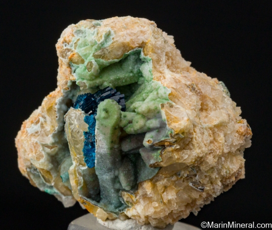 Veszelyite from Dongchuan, Kunming, Yunnan, China [db_pics/pics/LL698b.jpg]