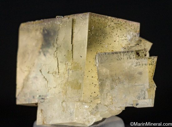 Chalcopyrite in Fluorite from Wet Grooves Mine, Askrigg, Wensleydale, North Yorkshire, England [db_pics/pics/LL740b.jpg]