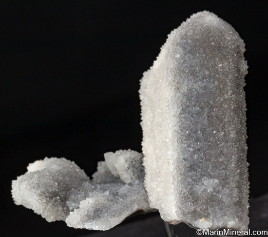 Quartz casts after Barite from Murray Mine, Independence Mountains Mining District, Elko Co., Nevada, USA [db_pics/pics/LL829b.jpg]