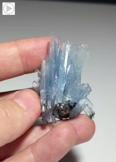 Barite from Sidi Lahcen, Nador, Nador Province, Oriental Region, Morocco [db_pics/pics/LP435.mp4]