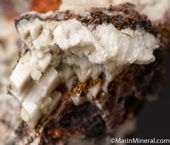 Copper with Calcite, Cerussite from Tsumeb, Namibia [db_pics/pics/M388c.jpg]