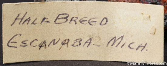 Silver on Copper from Escanaba, Michigan, USA [db_pics/pics/M411d.jpg]