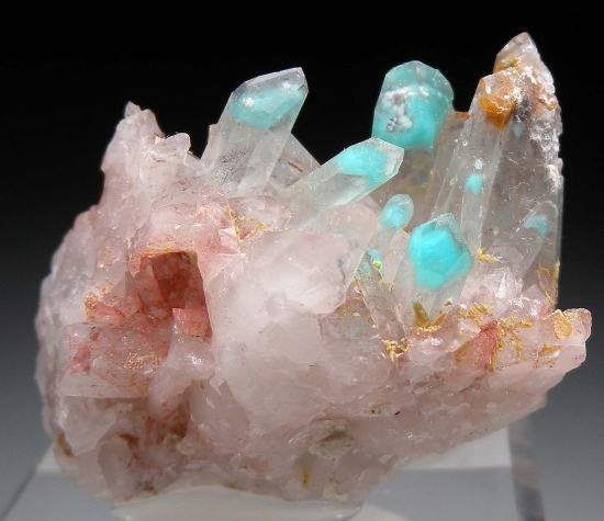 Ajoite in Quartz from Razor Pocket, Artonvilla Mine, Limpopo Province, Messina, South Africa [db_pics/pics/MK141a.jpg]