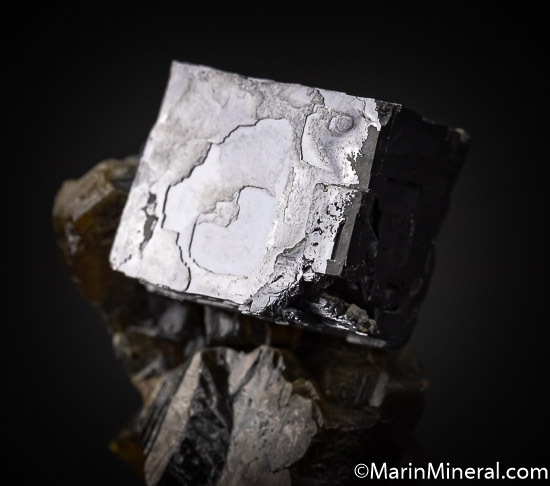 Galena on Sphalerite from Commodore Mine, Creede, Colorado, USA [db_pics/pics/SM442e.jpg]