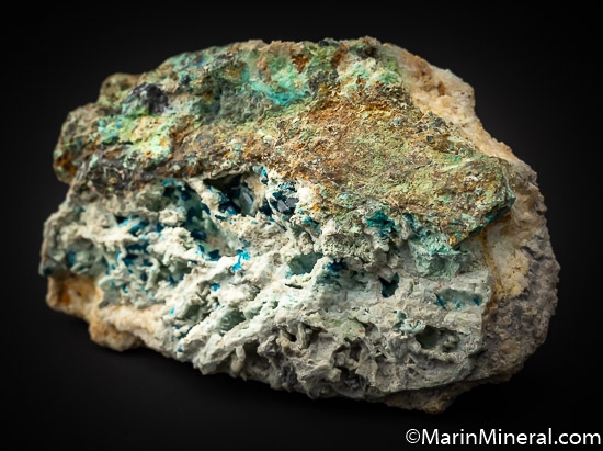 Veszelyite from Laochang Mine, Gejiu Co., Yunnan Province, China [db_pics/pics/SM493b.jpg]