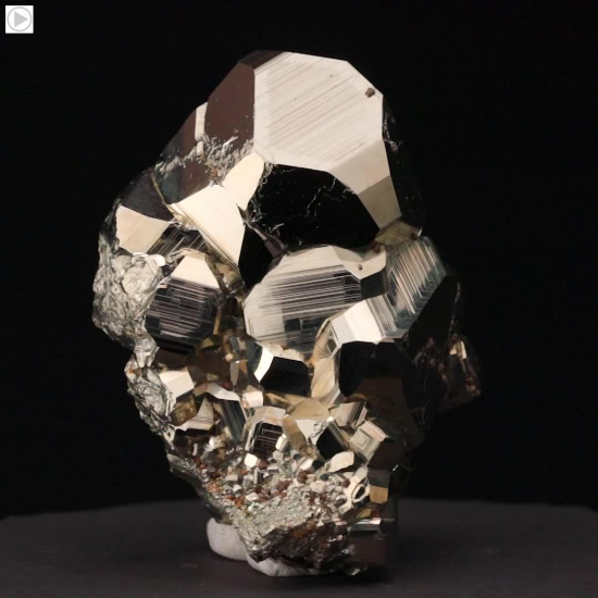 Pyrite from Huanzala Mine, Peru [db_pics/pics/SM516.mp4]