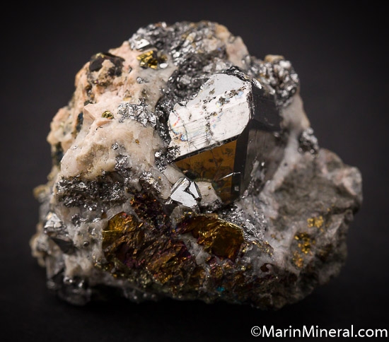 Carrolite from Kamoya South Mine, Kambove, Katanga, Congo [db_pics/pics/SM553a.jpg]