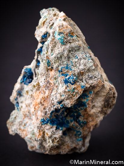 Veszelyite from Laochang Mine, Gejiu Co., Yunnan Province, China [db_pics/pics/SM563a.jpg]