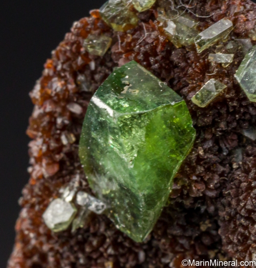 Ludlamite from Blackbird Mine, Lemhi Co., Idaho, USA [db_pics/pics/ST126c.jpg]