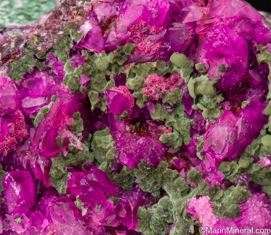 Kolwezite on Cobaltian Calcite from Kolwezi Mining District, Lualaba, DR Congo [db_pics/pics/ST193c.jpg]