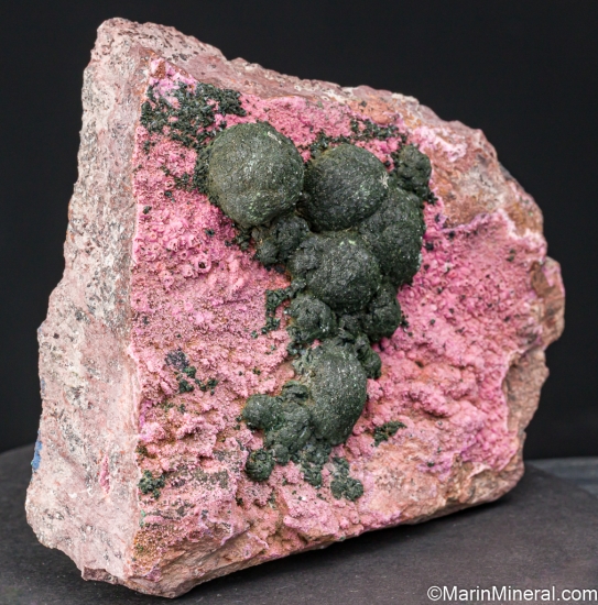 Kolwezite on Cobaltian Calcite from Kolwezi Mining District, Lualaba, DR Congo [db_pics/pics/ST199b.jpg]