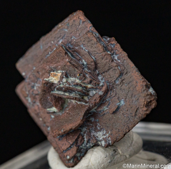 Copper after Azurite from Copper Rose Mine, Grant Co., New Mexico, USA [db_pics/pics/ST260b.jpg]