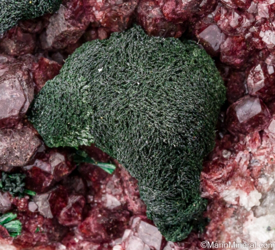 Kolwezite/Malachite on Cobaltian Calcite from Kolwezi Mining District, Lualaba, DR Congo [db_pics/pics/ST372c.jpg]