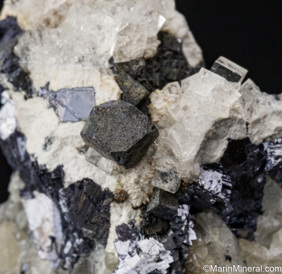 Fluorite, Galena on Barite from Schwarzwald, Baden-Wurttemberg, Germany [db_pics/pics/ST409d.jpg]