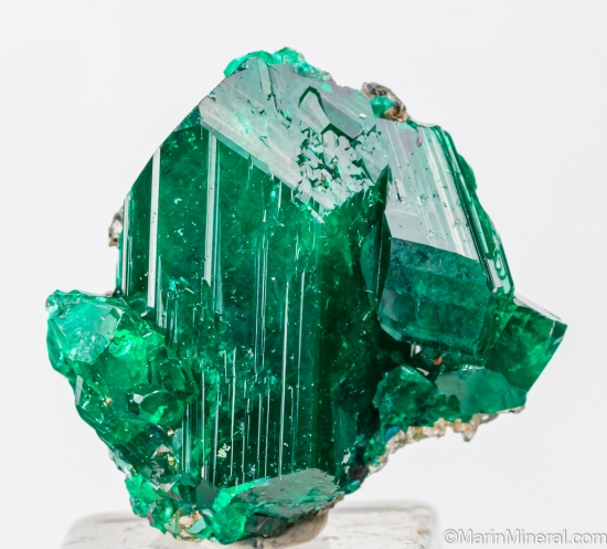 Dioptase from Sanda Hills, Mindouli District, Pool Department, Congo [db_pics/pics/ST477b.jpg]